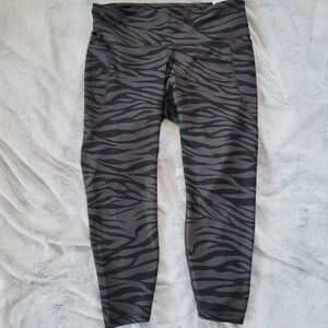 Old Navy Womens Petite Large Powersoft Go Dry High Rise 7/8 Ankle Leggings